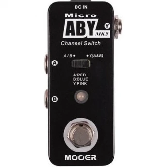 Педаль эффектов  MOOER MAB2-Micro-ABY-MKII Line Switch 102382
